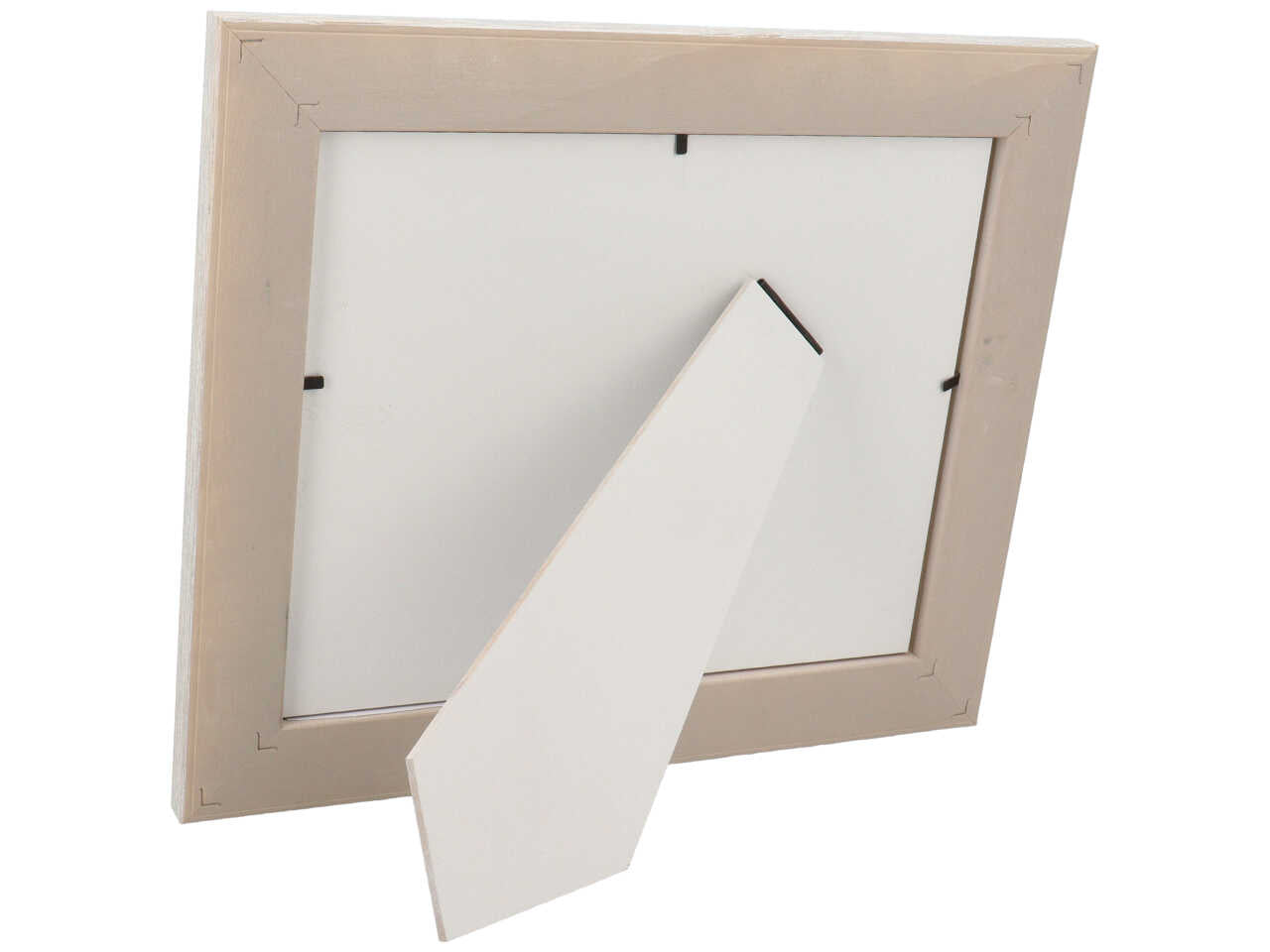 Cornice portafoto shabby chic in legno bianco effetto invecchiato, albero della vita in rilievo -  foto 20x25cm - Borgopiano