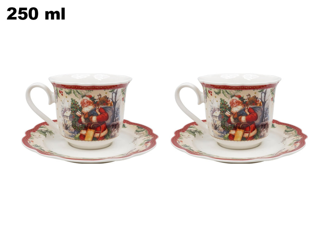 Due tazzine con due piattini