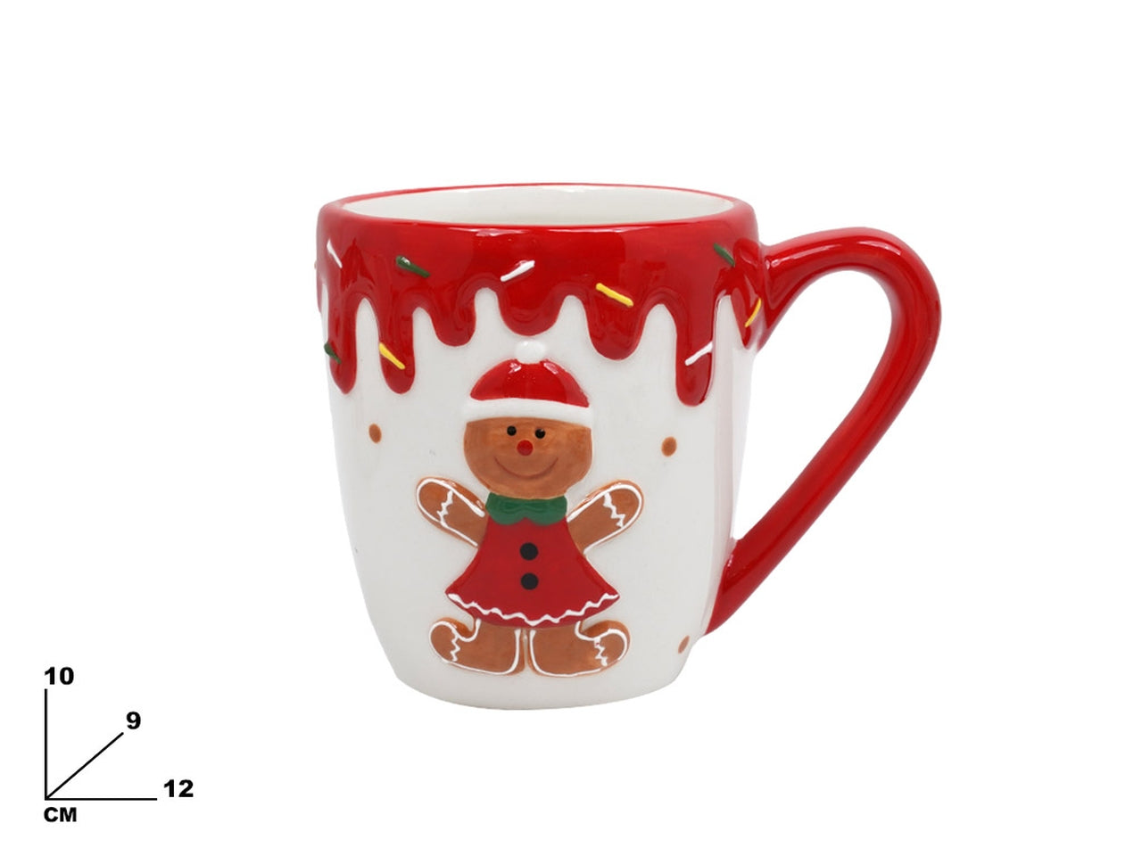 Omino pan di zenzero tazza