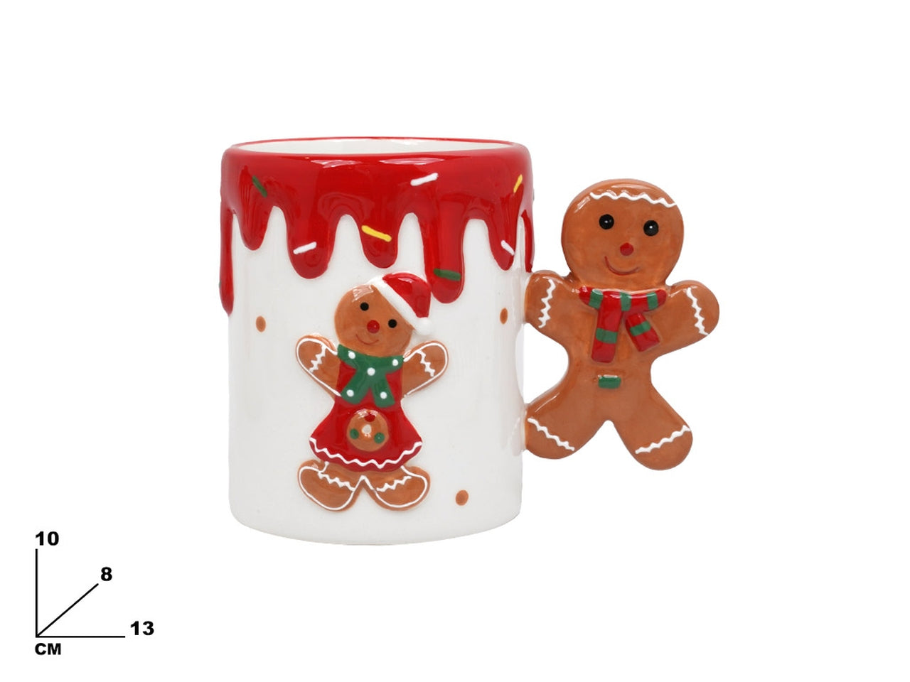 Omino pan di zenzero tazza