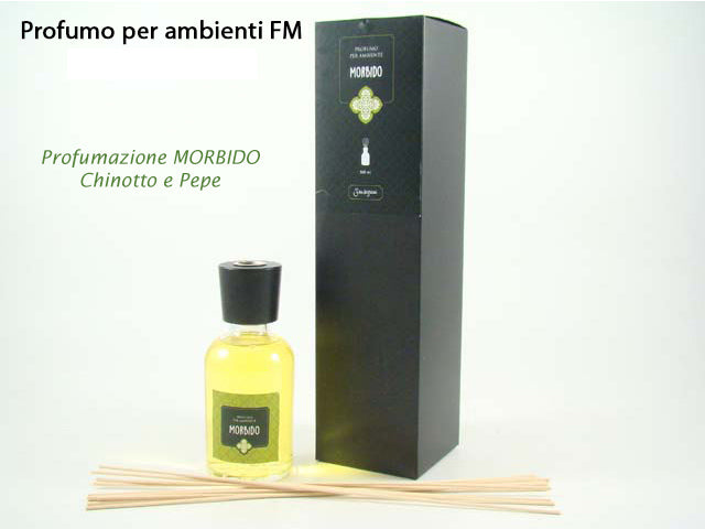 Linea morbido diffusore con bacchette 500ml ambchi500