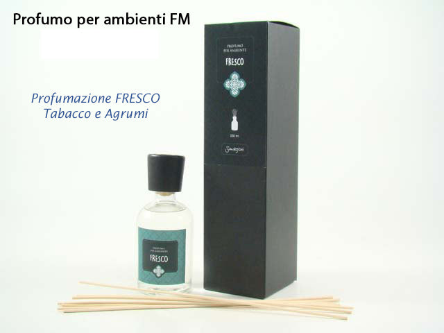 Linea fresco diffusore con bacchette 250ml ambtabag250