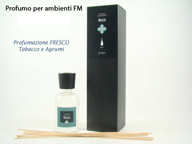 Linea fresco diffusore con bacchette 500ml ambtabag500