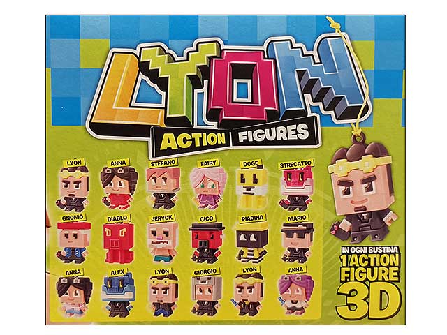 Lyon Gamer personaggi 3D per bambini - Game Vision