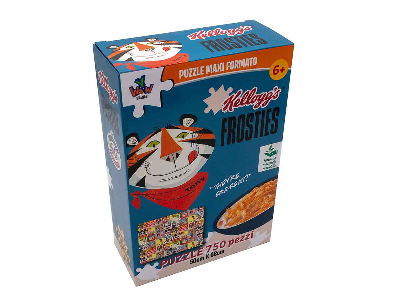 Puzzle a forma di cereali Kellogg's per bambini - Game Vision $