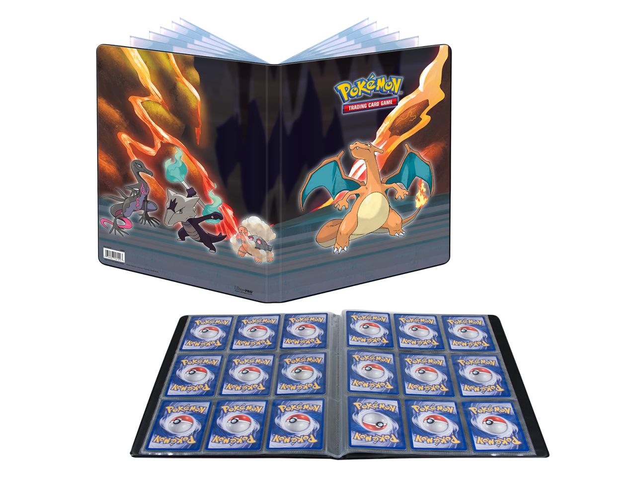 Ultra Pro Raccoglitore Carte Pokémon Scorching Summit Album da 9 tasche e 10 pagine - Game Vision