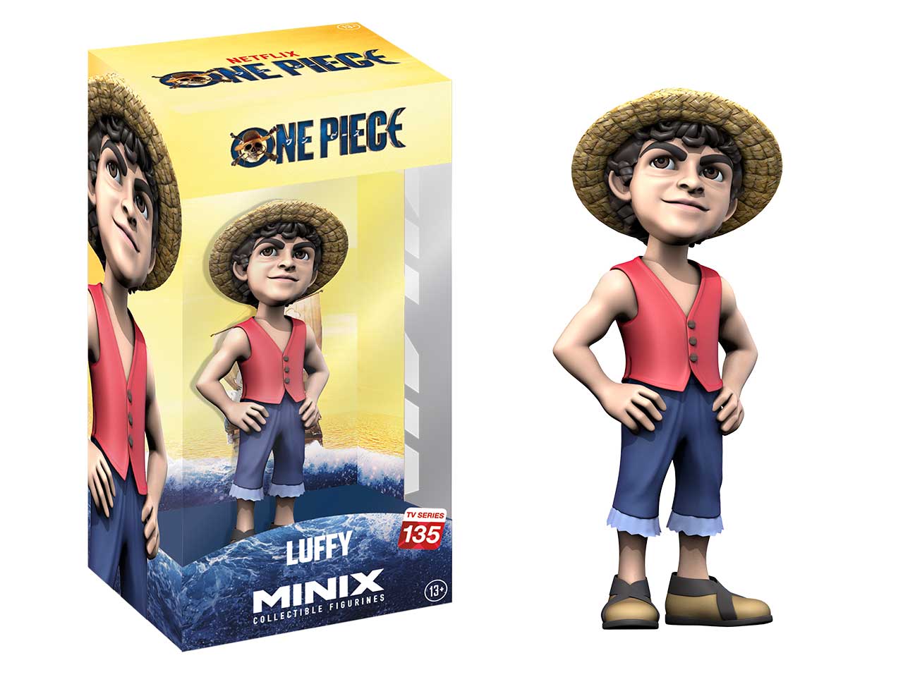 Minix Collezione Personaggio: Monkey D. Luffy - One Piece - Game Vision