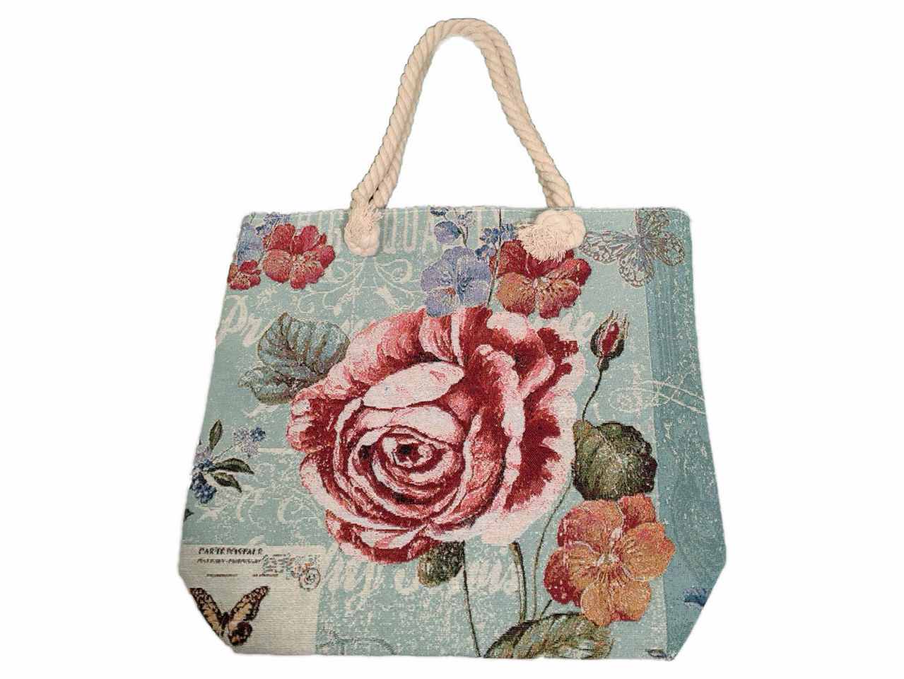 Borsa stoffa rosa 6340544