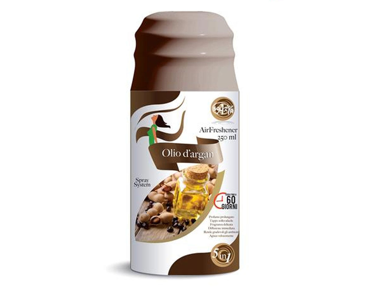 Bomboletta deo ambiente 250ml olio di argan