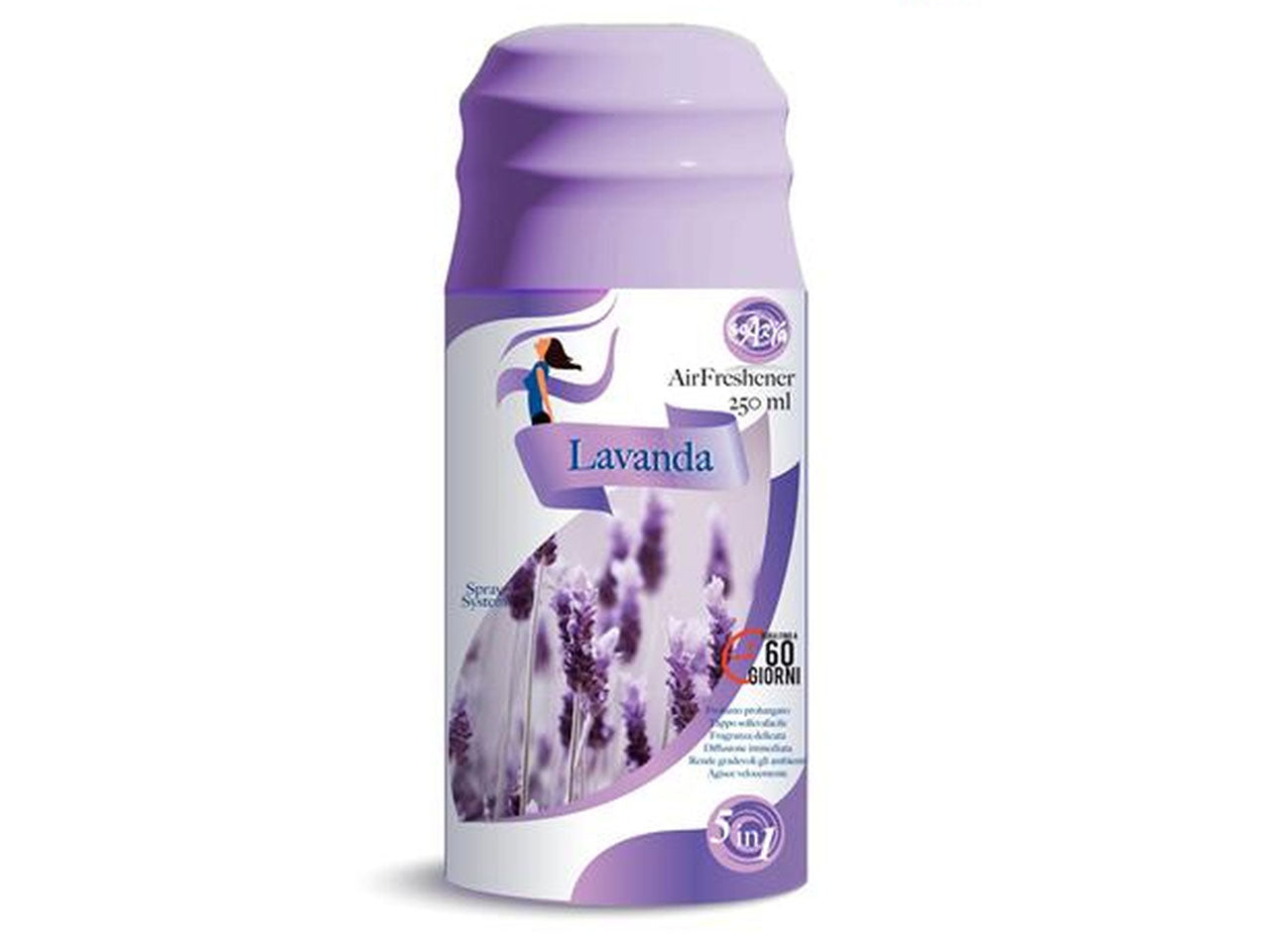 Bomboletta deo ambiente 250ml lavanda