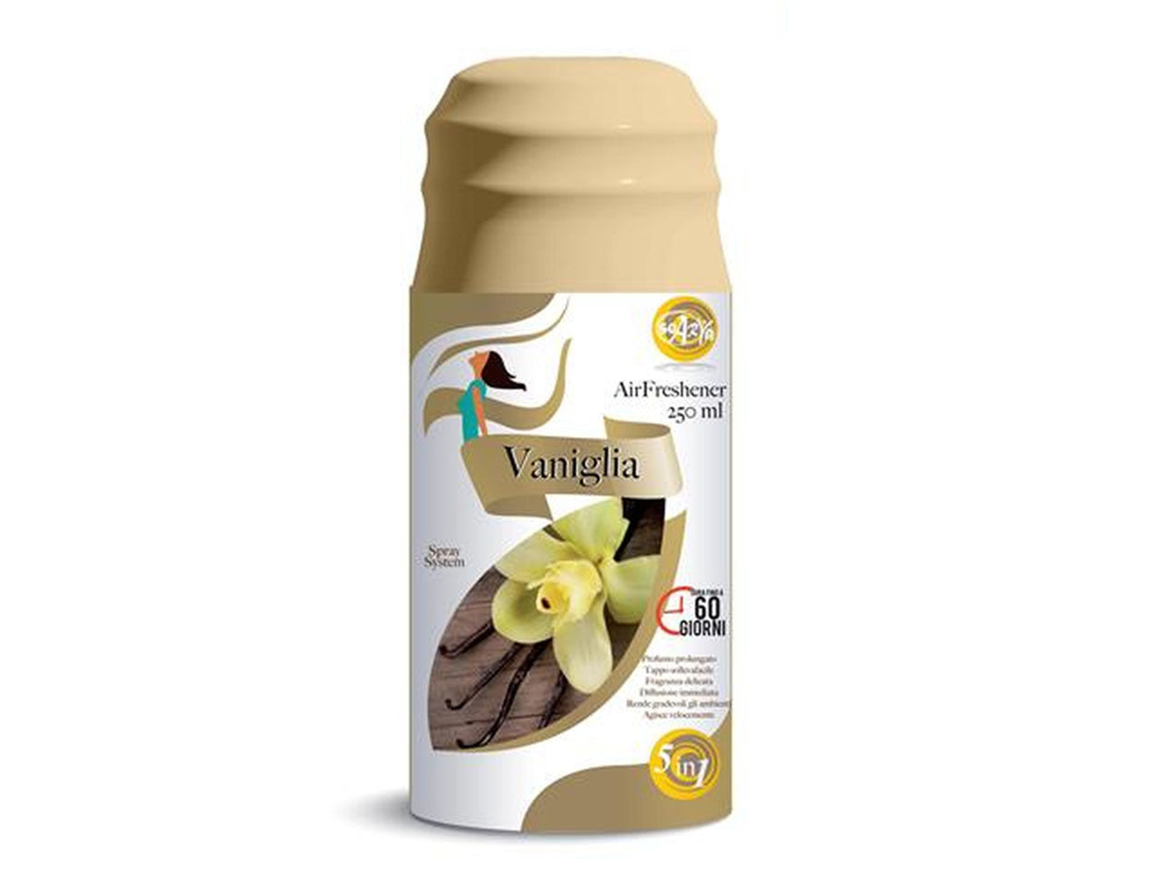 Bomboletta deo ambiente 250ml vaniglia