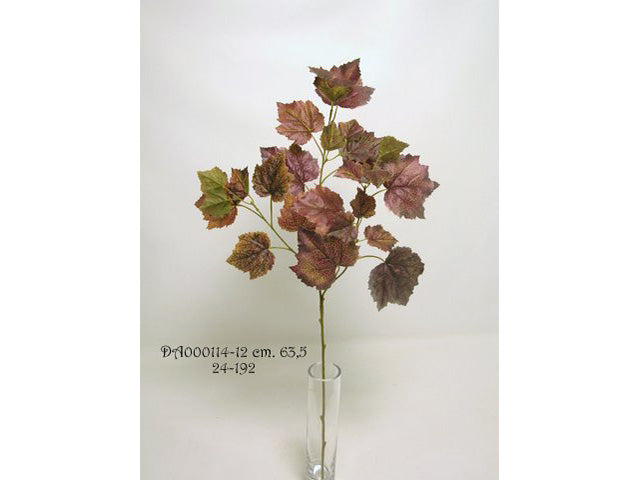 Edera spruzzata 63,5cm x3 bordeaux da000114