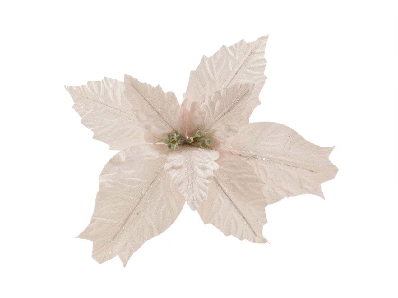 Fiore misura d.54cm colore rosa e bianco