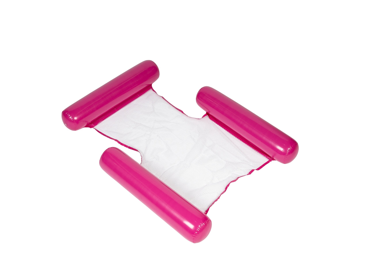 Materassino gonfiabile con rete in pvc assortiti, 130x122 cm - Nataluna Beach