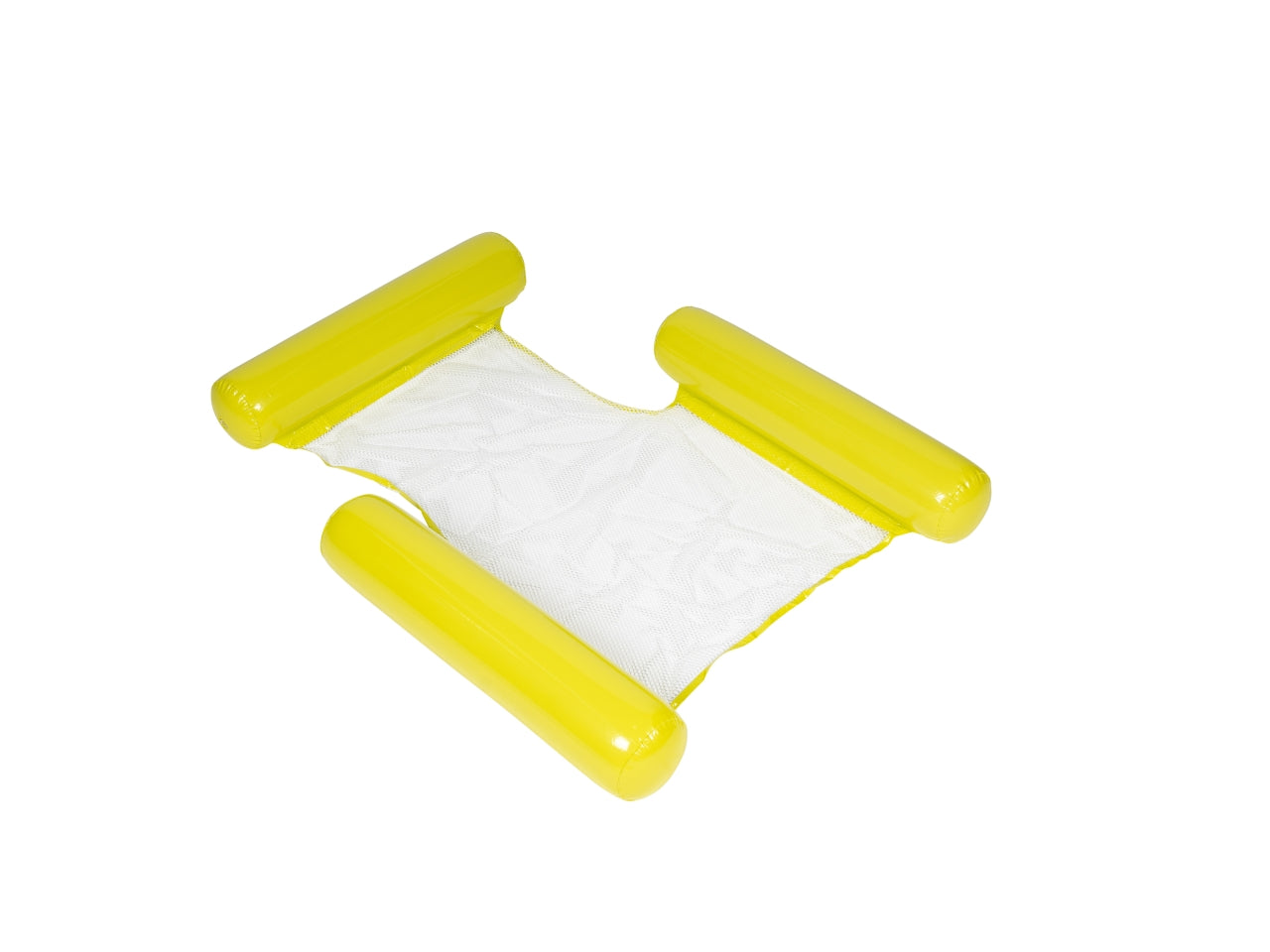 Materassino gonfiabile con rete in pvc assortiti, 130x122 cm - Nataluna Beach