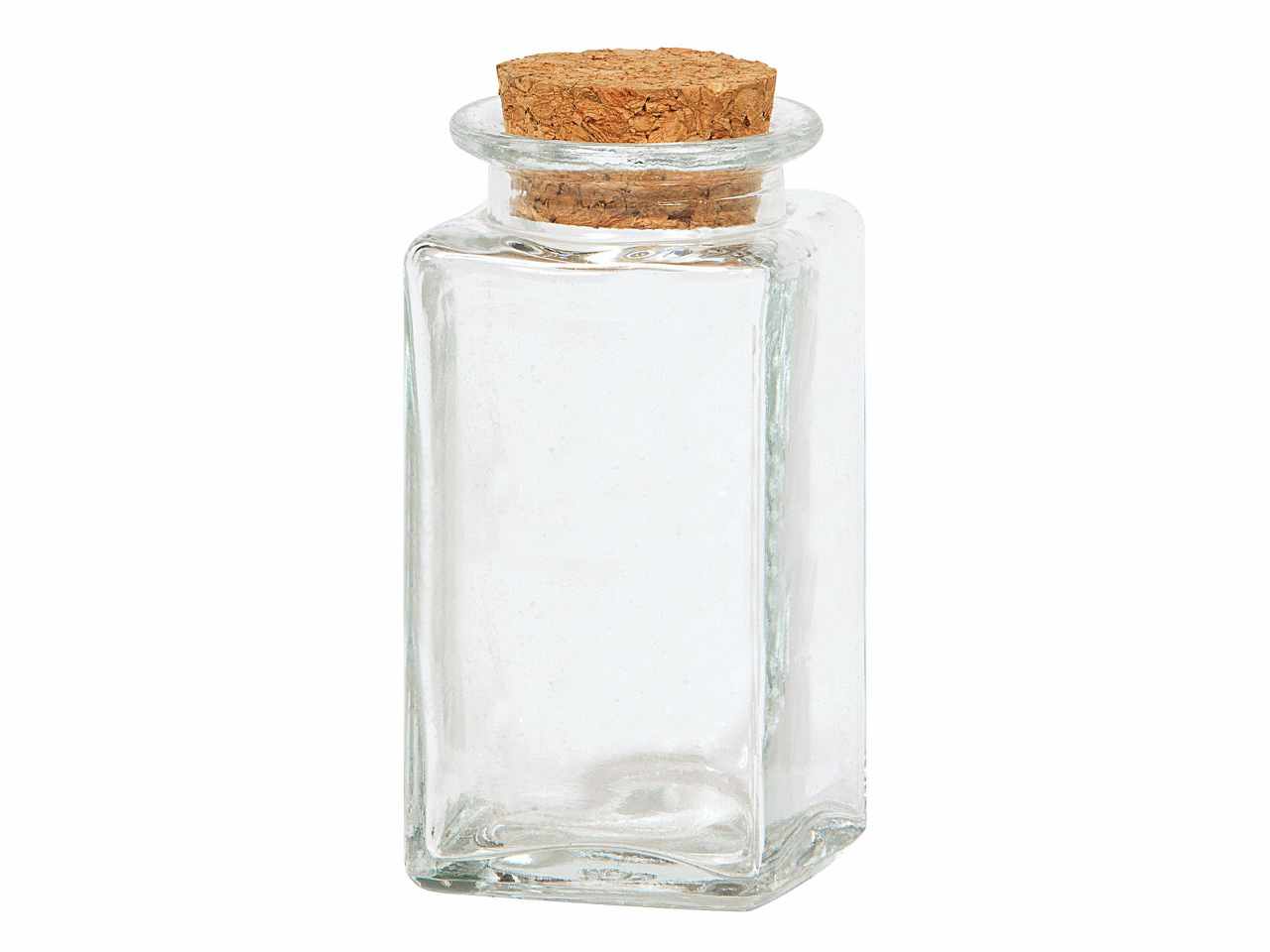 Vasetto rettangolare 4,8x4,8xh8cm 85ml 4021