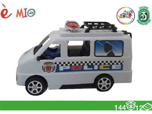 Furgoncino polizia 22cm