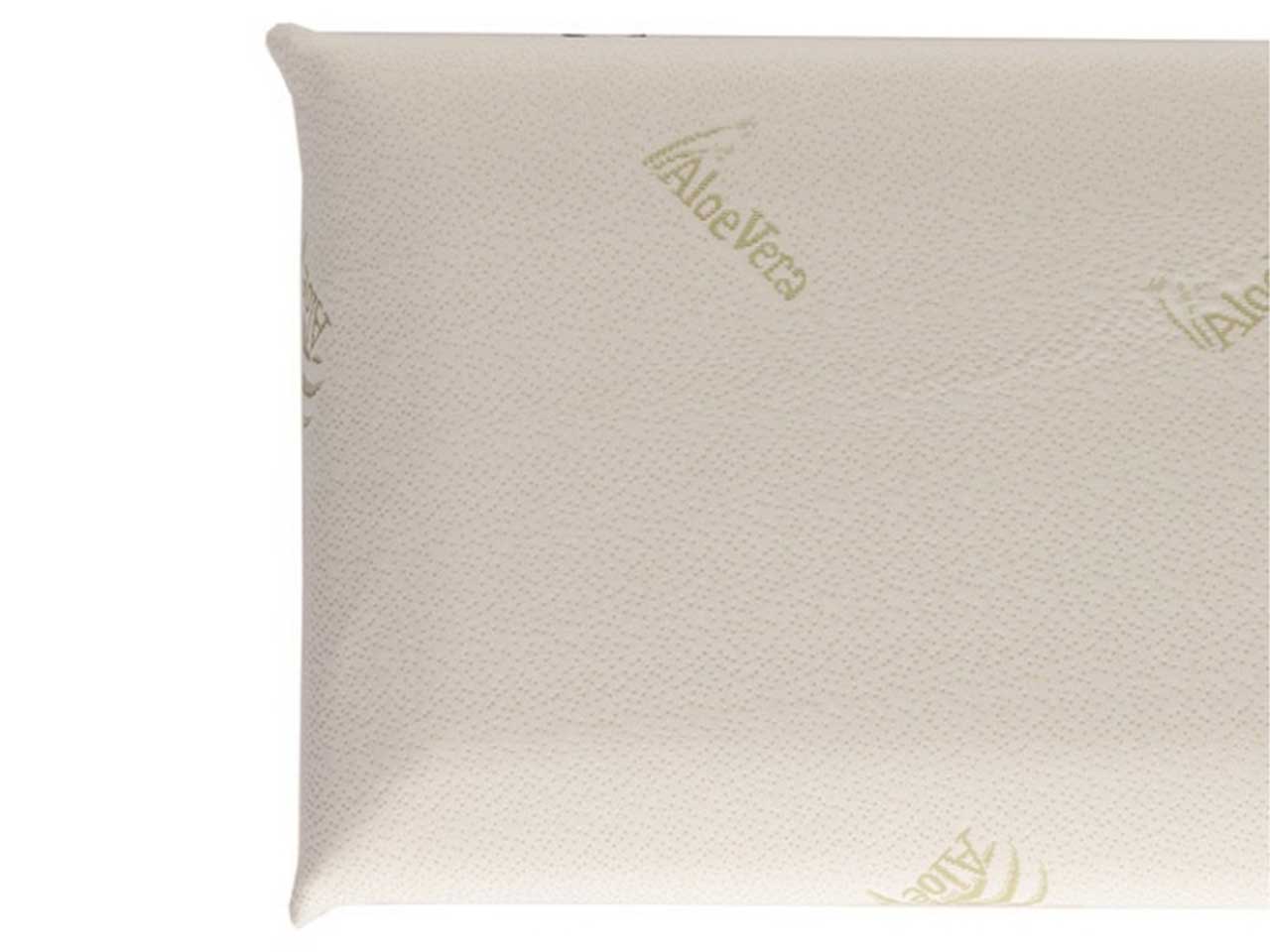 Guanciale memory multi confort aloe misura 42x72cm unica aloe soft