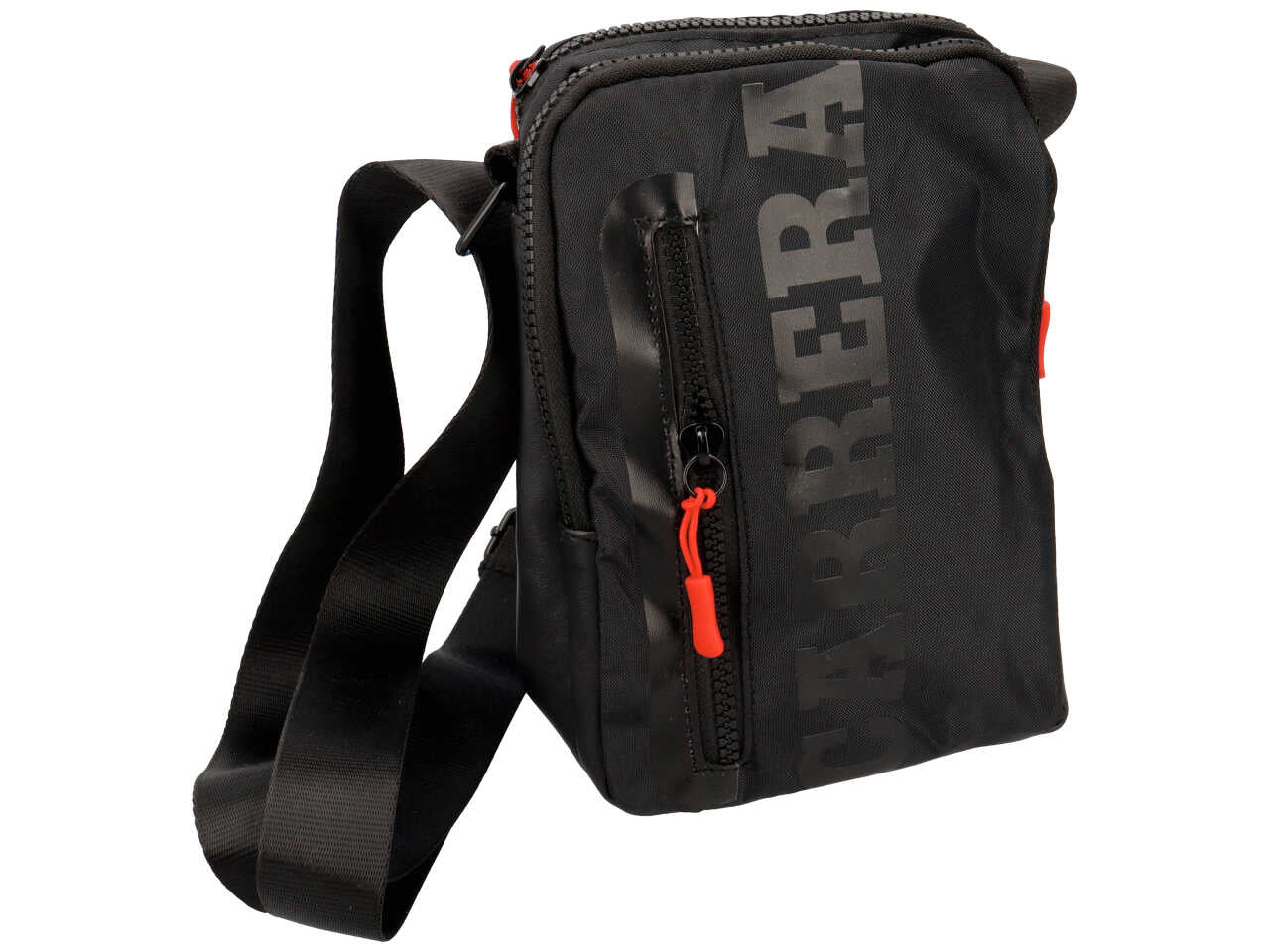 Borsa da uomo b-tech collection tracolla mini colore nero composizione: 100% pelle sintetica