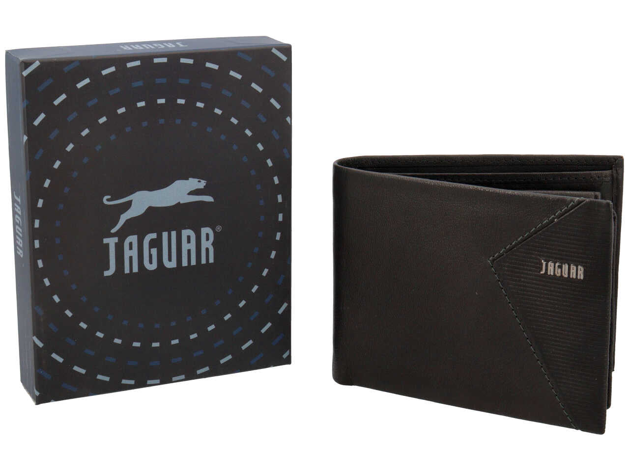 Portafoglio jaguar nero