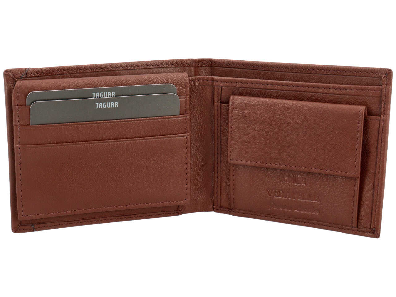 Portafoglio jaguar brandy