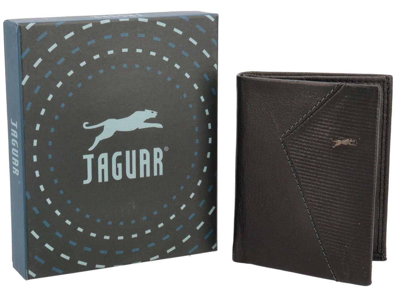 Portafoglio jaguar nero