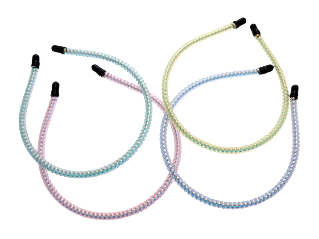 Cerchietto fine colour metallizzato