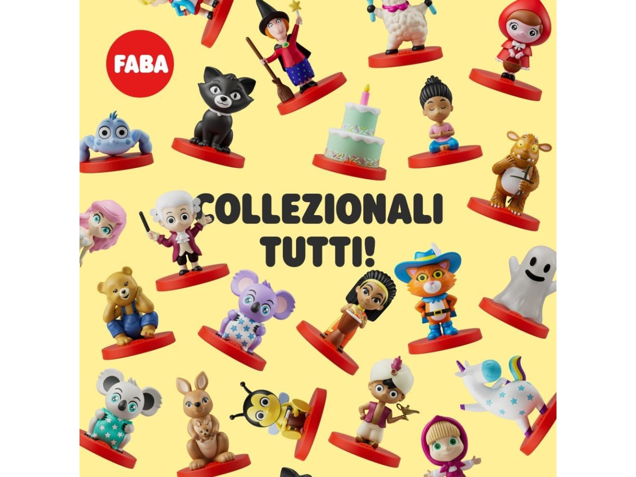 Personaggio Sonoro  La festa degli animali  Musiche canzoni - Faba