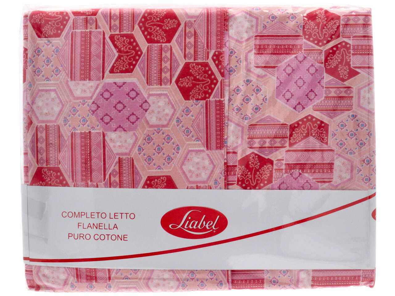 Completo letto liabel lenzuola di flanella matrimoniale