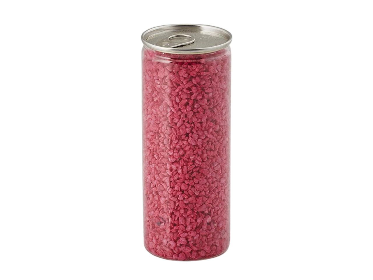 Ghiaia fine rosa scuro 800gr in lattina