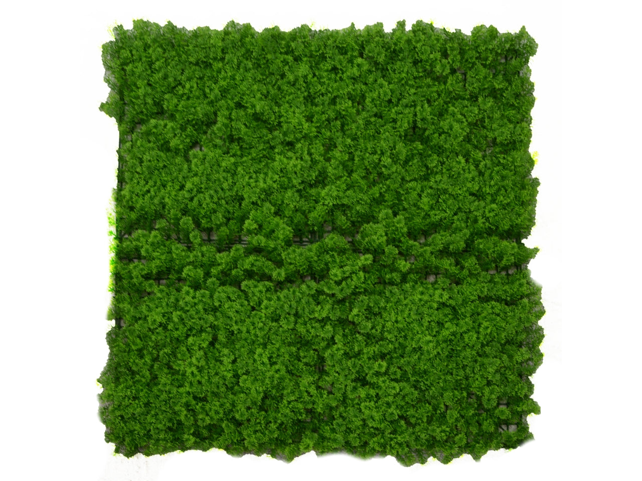 Pannello lichene artficiale decorazione da parete tropicale verde, effetto naturale, facile applicazione - 100x100cm - Vacchetti