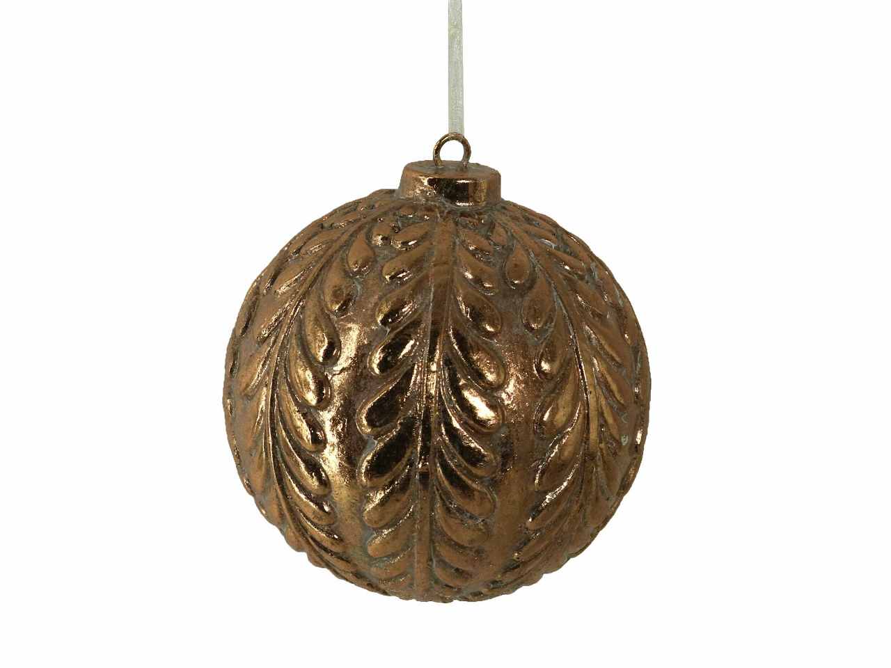 Pallina resina bronzo d.10cm 6316130000