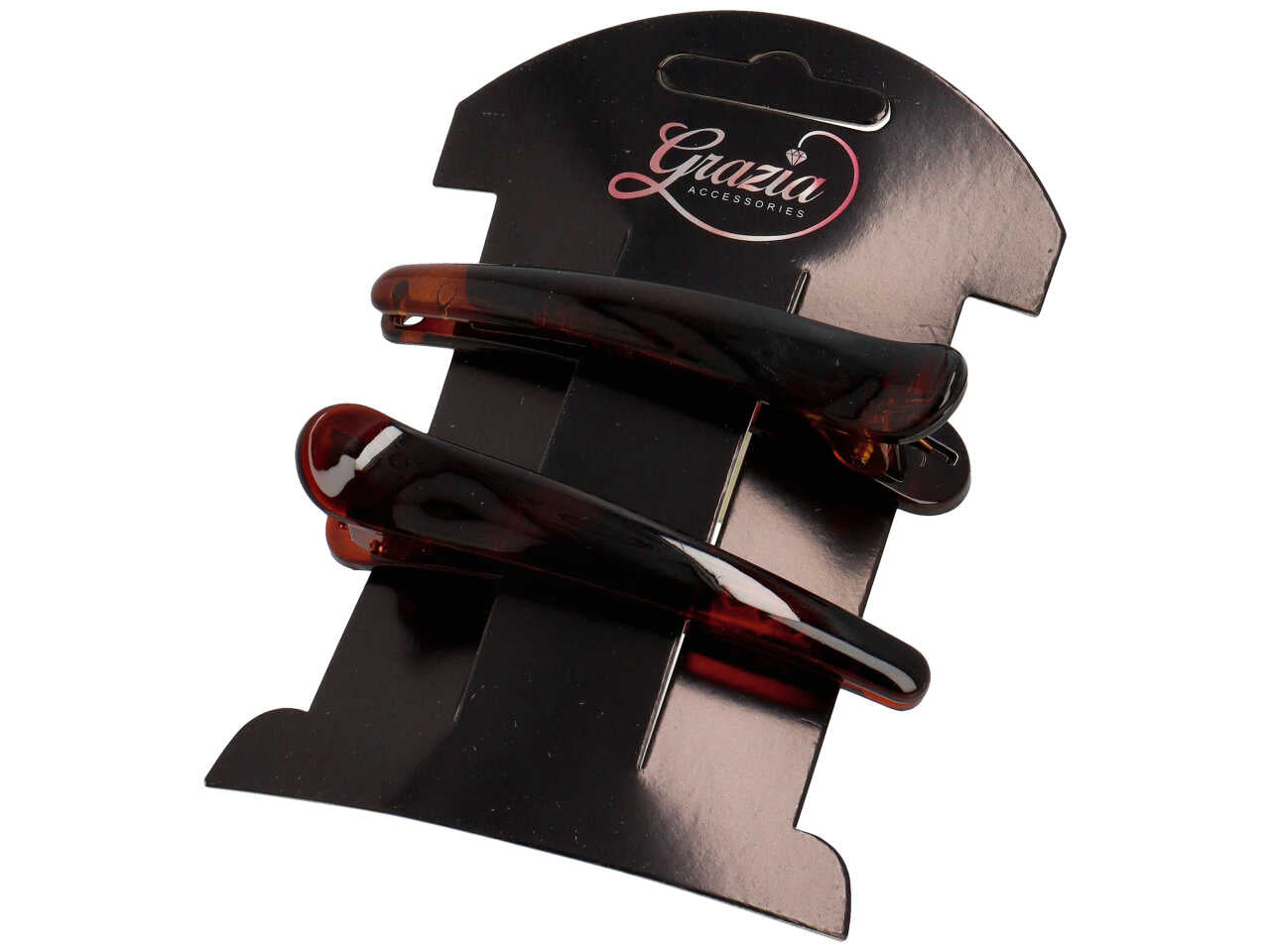 Becco per capelli colore marrone