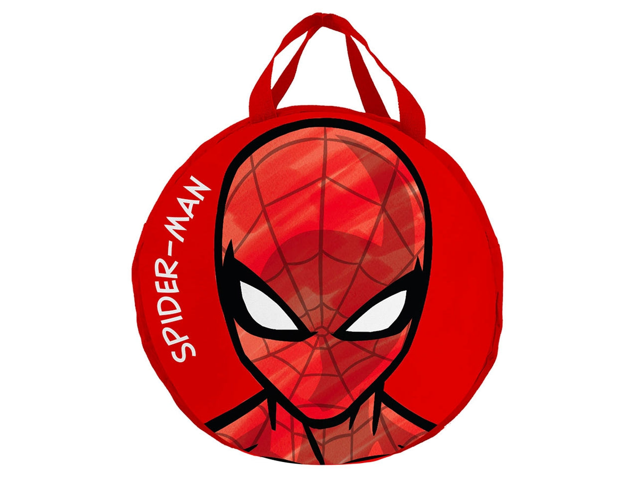 Borsa portagiochi Spiderman bambino rosso in poliestere 31x48 cm - Coriex