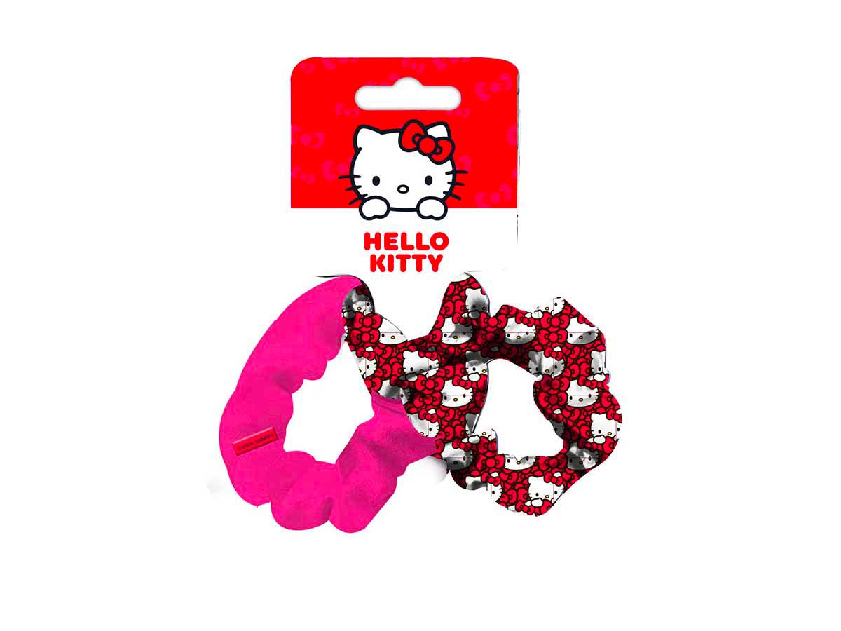 Hello kitty 2 scrunchies