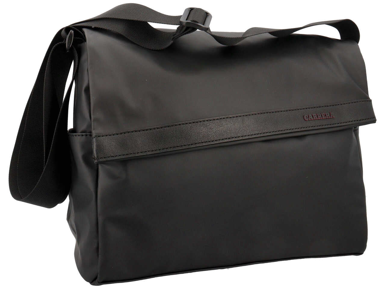 Borsa messenger extra collection nero 60% polyester 40% polyurethane