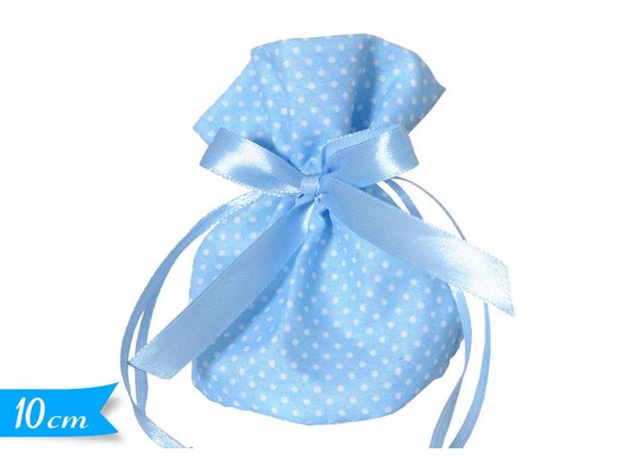 Sacchetto c/fiocco azzurro 572317