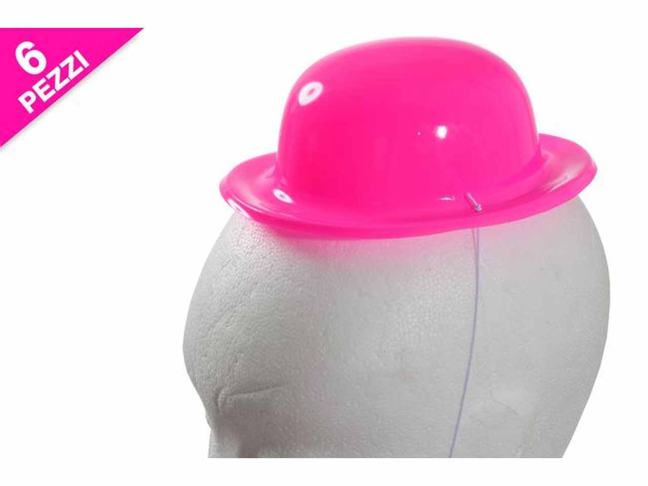 Cappello 6 pezzi rosa 441828