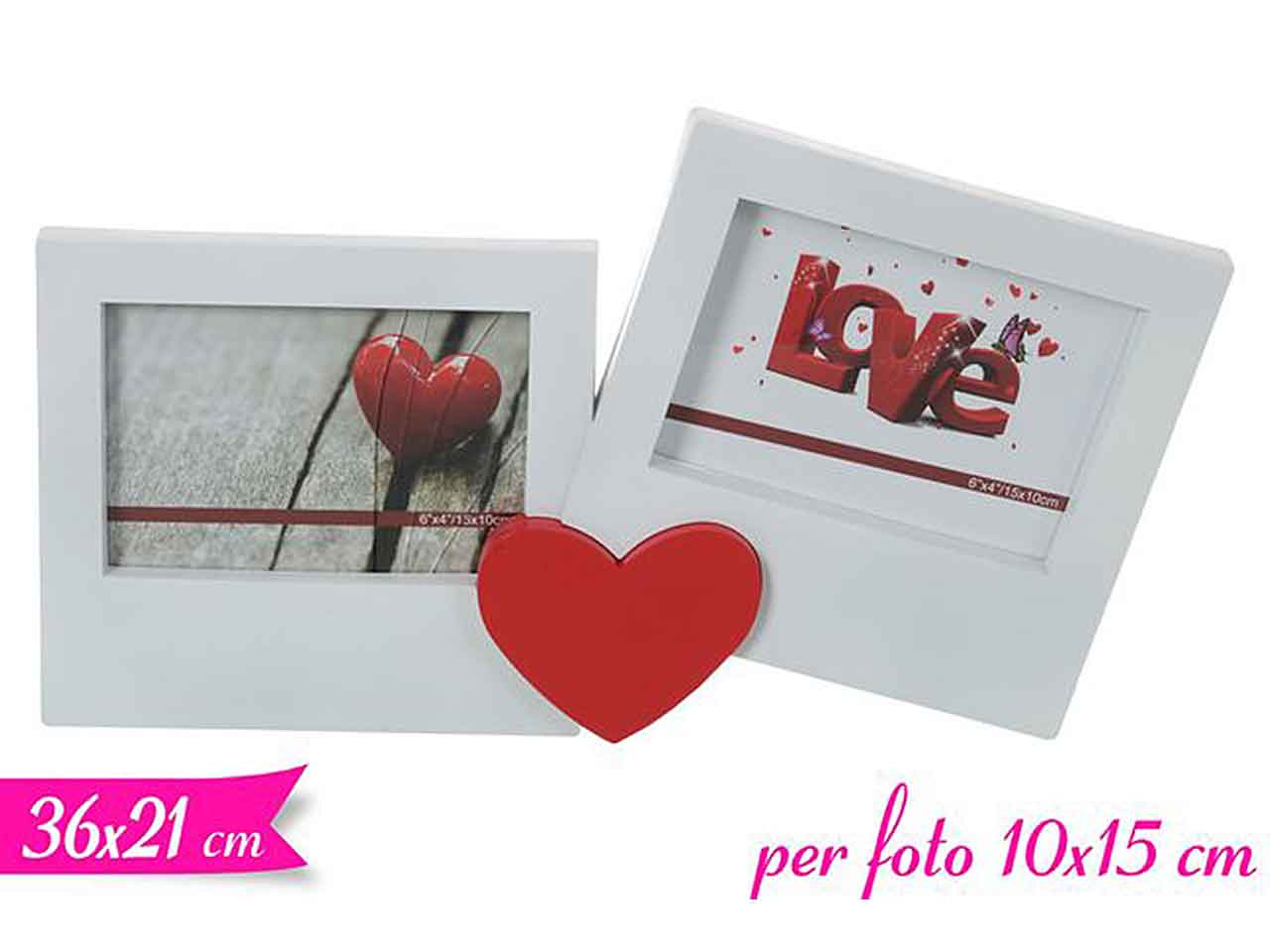 Porta foto con cuore