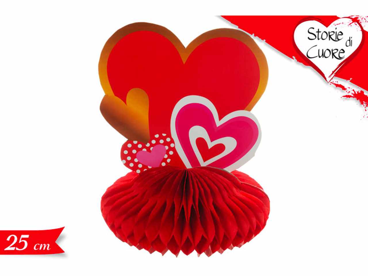 Decorazione cuore 25cm
