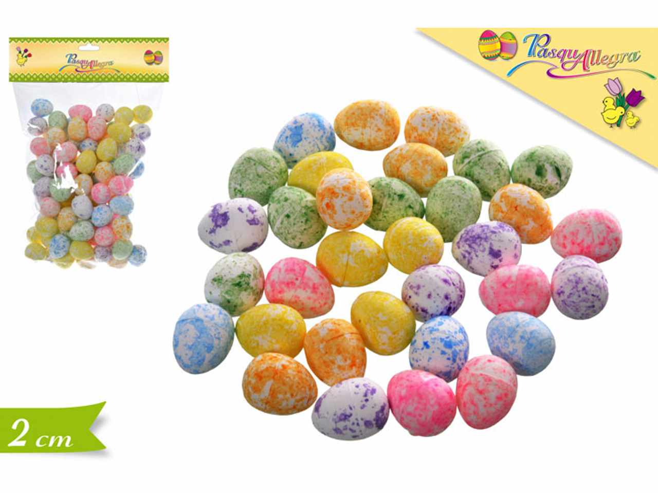 SET UOVA DECORATIVE 2CM