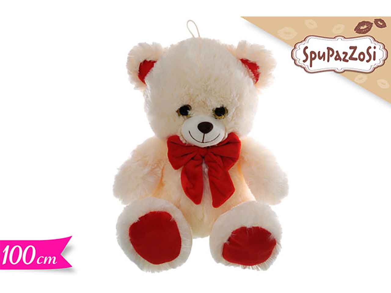 Orso c/fiocco 100cm 557533c