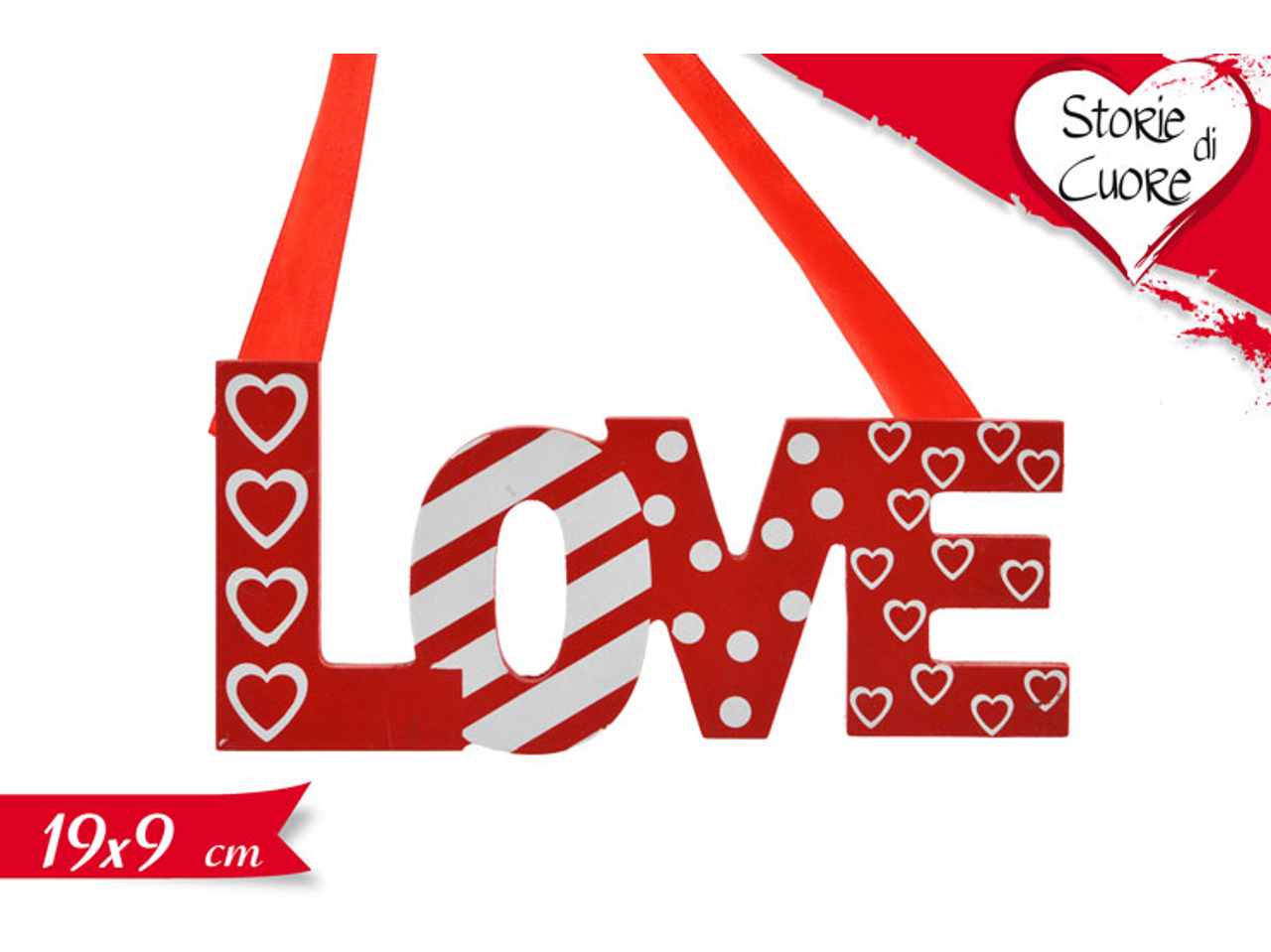 Pendaglio love 19x9cm