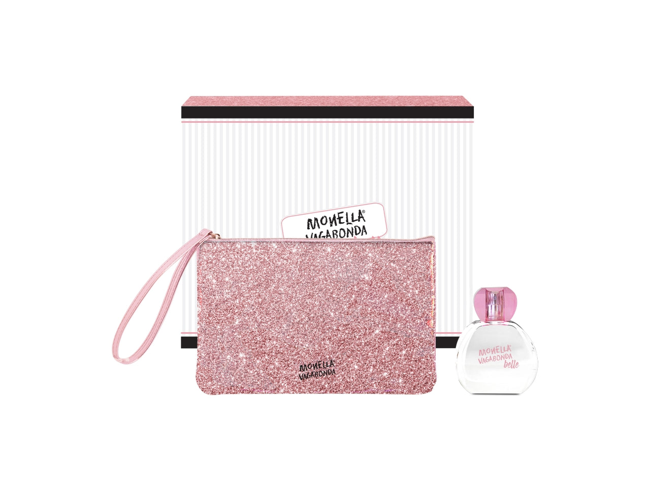 Monella vagabonda belle eau de toilette 100ml + pochette rosa glitter