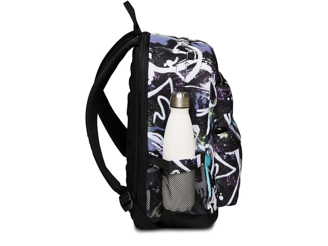 Zaino Seven estensibile Pockets con power bank incluso e USB plug, 32x44x15 cm