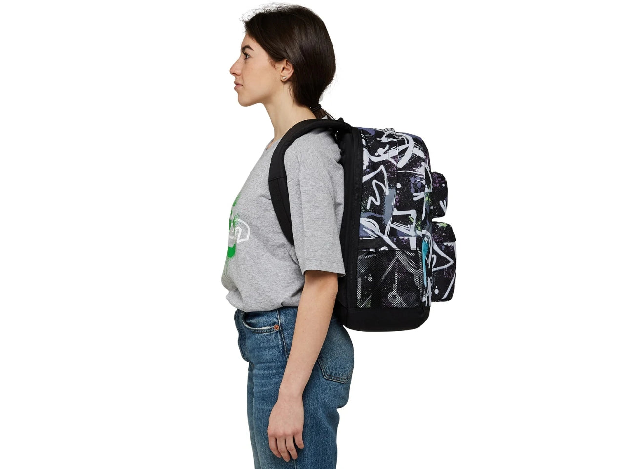 Zaino Seven estensibile Pockets con power bank incluso e USB plug, 32x44x15 cm