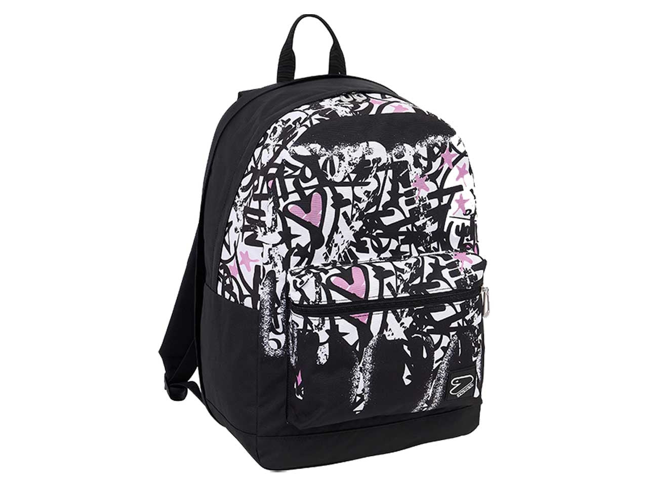 Zaino americano Seven reversible new backpack grs in tessuto in colori assortiti, auricolari wireless e pennarelli inclusi, 33x44x16 cm