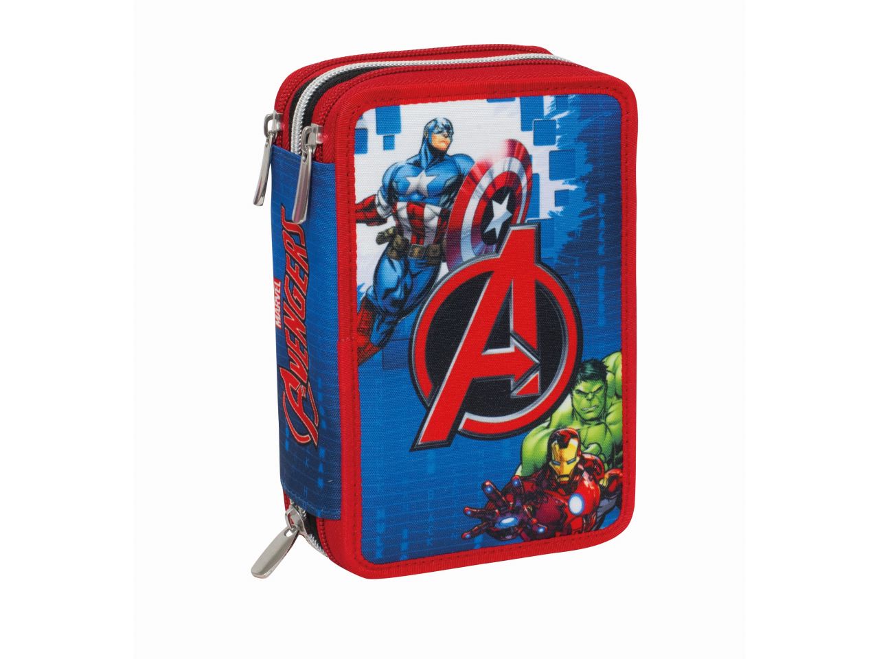 Astuccio Marvel Avengers Rettangolare - Per Matite E Penne, Design Colorato, 19x11 Cm - Foto 3