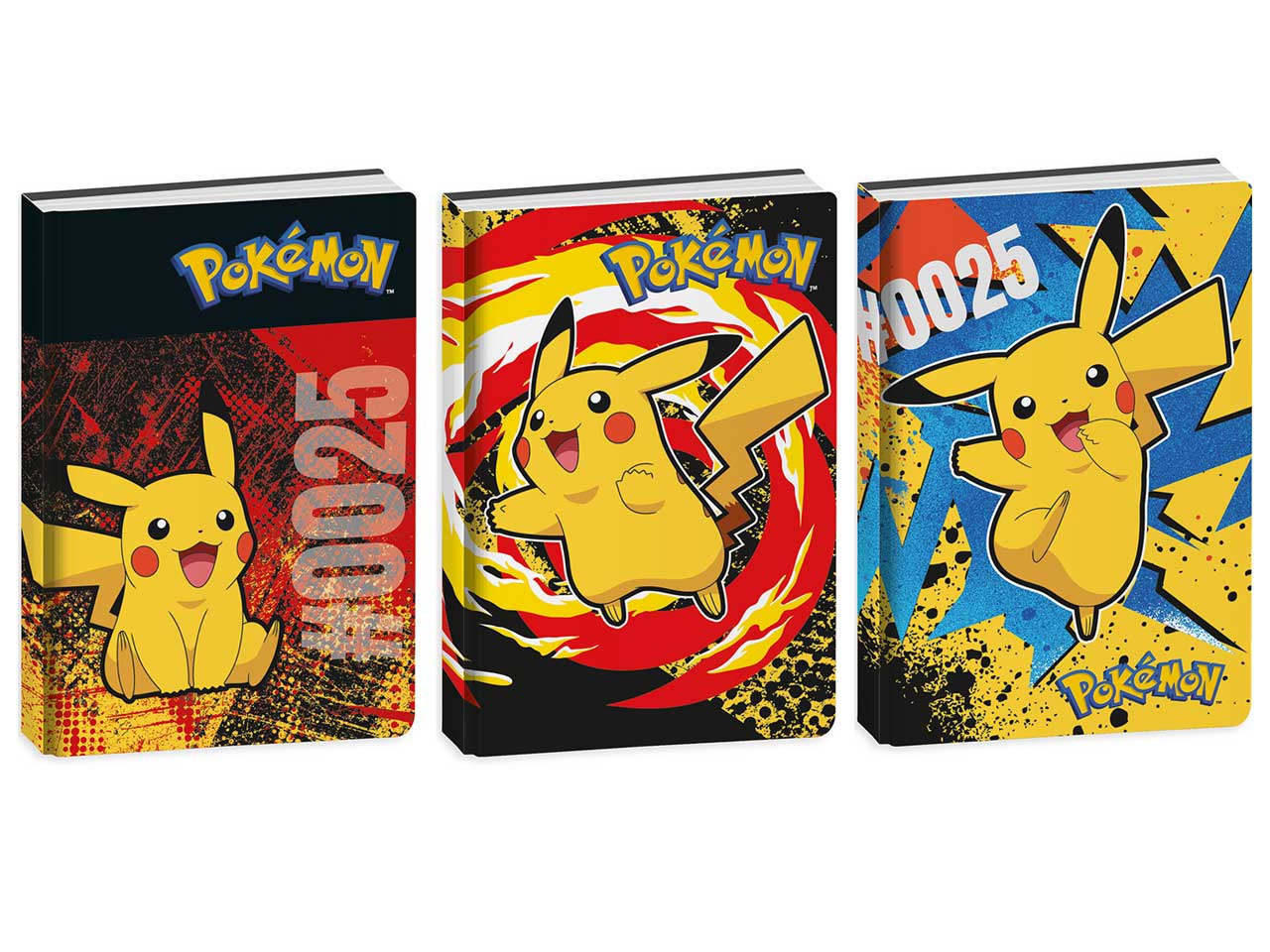 Diario scuola Pokemon 10 mesi, copertina imbottita lucida assortiti, 14,5x20,6 cm - Seven