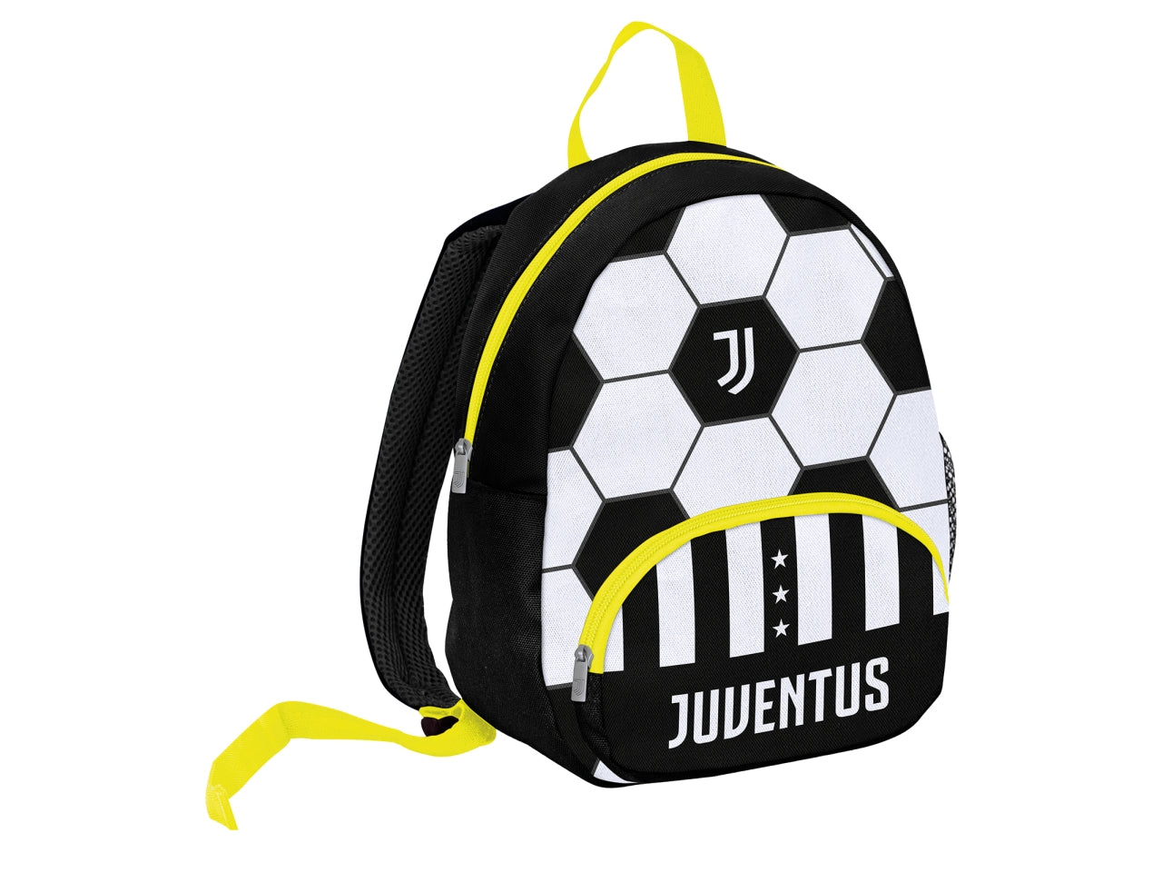 Zaino small Juventus per scuola materna e tempo libero, 30x23x10 cm - Seven
